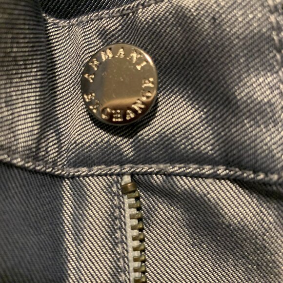 Armani Exchange~ NWOT!!~ Metallic Silver Pants - Picture 3 of 16